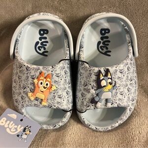 Toddler Bluey Comfort Slide Sandals, Sz 5